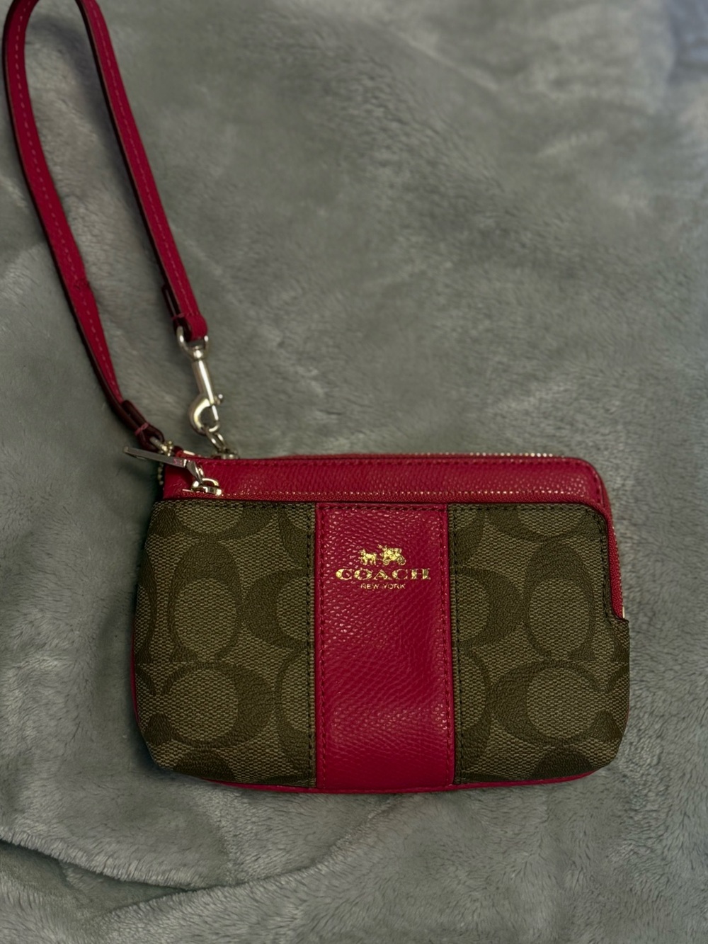 Coach Bag Wristlet Pouch